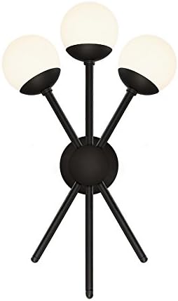 Bossa Nova 3 Light LED Wall Sconce 3000K in Black