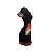Women Sexy African Print V-neck Dashiki Bodycon Stretch Club Dress Black Large