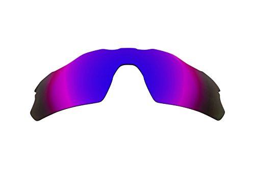 New SEEK OPTICS Replacement Lenses Oakley RADAR EV PITCH - Polarized Purple Mirror