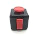 Maggift Fidget Cube Dice toy Stress Cube relieve Anxiety (Black-red)