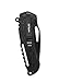 HAUS Tactical Folding Knife Recon Everyday Carry Pocket Knife, Black Anodized Blade, Textured G10 Handle, 5 Inch Folded