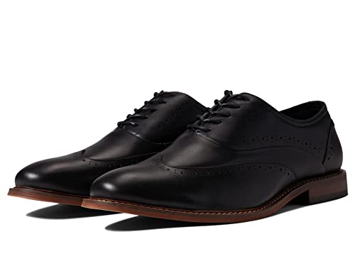 Stacy Adams MacArthur Wing Tip Oxford Black 11 M