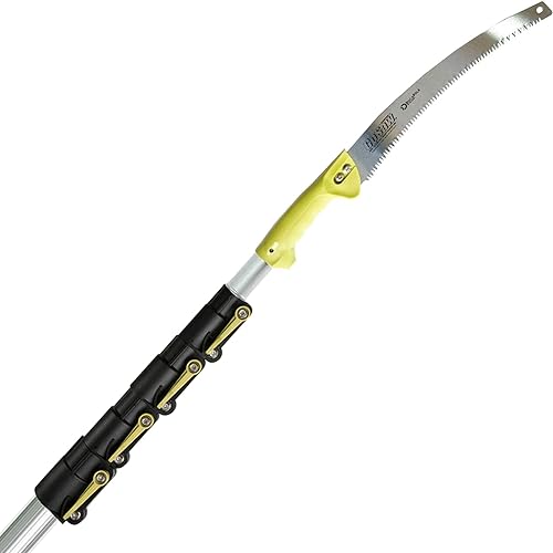 DOCA Gardening Tools 6-26 Ft - Extension Pole for Tree Trimming, Fruit Picker, Roof Rake for Leaves - Pole Saw