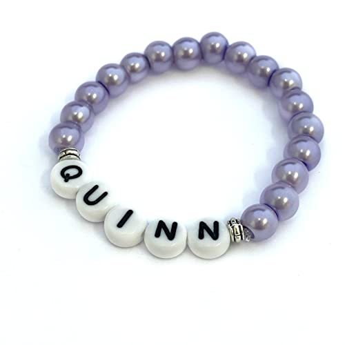 Beaded Name ID Bracelets, ID or custom Message