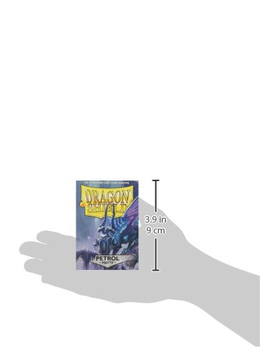Dragon Shield Deck Protective Sleeves for Gaming Cards, Standard Size (100 sleeves), Matte Petrol