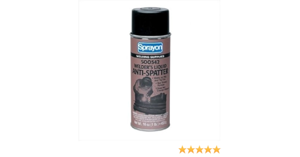 Sprayon Wl542 Anti Weld Spatter Coating Spray 15 5 Oz Aerosol Can Flammable S00542000 Price Is Per Can Arc Welding Equipment Amazon Com