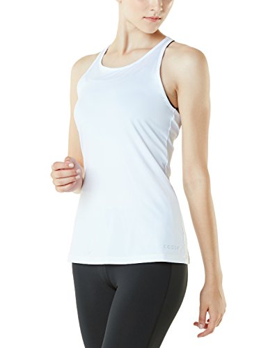 image for TSLA 1~2 Pack Women's Dri Racerback Workout Cool Fitness Tank Top Shir