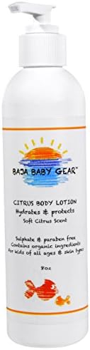 Baja Baby Gear, Citrus Body Lotion, Soft Citrus Scent, 8 oz - 2pc
