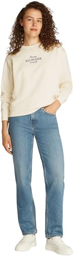Donna Felpa Regular in Cotone, Beige (Calico), XL
