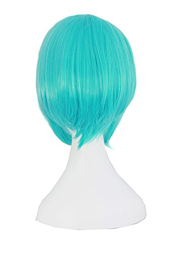 MapofBeauty 47"/120cm Fashion Long Straight Cosplay Wig (Light Blue)
