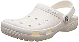 Crocs Unisex Coast Clog White 9 Women/7 Men M US