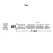 TERNENCE Stainless Steel Male Chastity Device Accessories 8mm tubing (Silvery Y13)