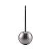 KES Toilet Brush, Toilet Scrubber with Bowl Holder (SUS 304 Stainless Steel) Brushed Toilet Bowl Brush, BTB200-2