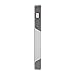 OTTERBOX Commuter Series Case for iPhone SE (1st gen - 2016) and iPhone 5/5s - Retail Packaging - Glacier (White/Gunmetal Grey)