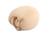 4pcs/set Vent Human Face Ball Anti-stress Ball of Japanese Design Cao Maru Caomaru-white