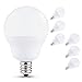 LED Soft White 3000K Ceiling Fan Light Bulbs, JandCase 20W Equivalent e17 Bulbs, 2w, 4Pack