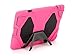 Griffin Pink/Black Survivor All-Terrain Case + Stand for iPad 2, 3, and 4th Gen - Extreme-Duty case for iPad 2 and iPad 3