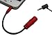 2.5mm Headset to 3.5mm Adapter Compatible with Most Smartphones