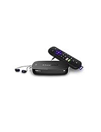 Roku Ultra   Reproductor de streaming 4K HDR HD con mando a distancia mejorado (voz, localizador remoto, toma de auriculares, potencia de TV y volumen), Ethernet, MicroSD y USB (2017) (reacondicionado certificado)