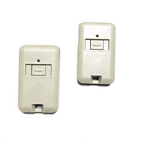 Two (2) Replacement 3060 3089 4120 Compatible MultiCode Remote Garage Door Mini Transmitter 300mhz 3089 4120 1090 (308911, MCS308911 300mhz) Linear