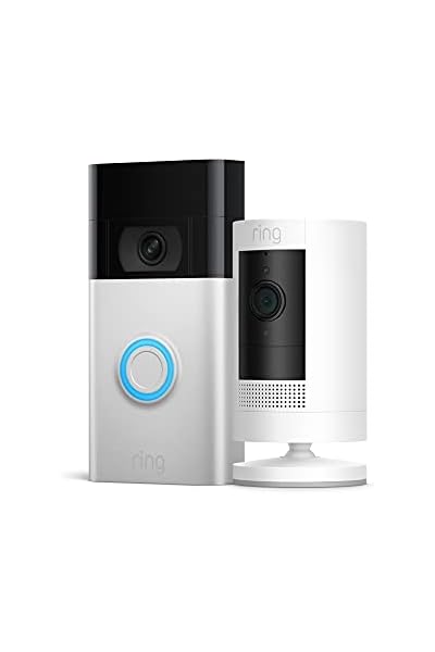 Amazon: Ring Video Doorbell and Stick Up Camera Bundle