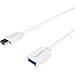 Sabrent 22AWG USB 3.0 Extension Cable - A-Male to A-Female [White] 6 Feet (CB-306W) primary