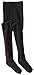 Country Kids Girls' Little Organic Winter Tights 1 Pair Pack, Black, 1-3 Years