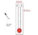 Fundraising Goal Thermometer Chart - 11