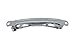 Trimweaver 24-Piece 70mm French Style Barrette Hair Clip for Craft, 2-3/4-Inch