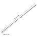 Linear Motion Shafts, Ball Bearing Steel Cylinder Rail Linear Shaft Straight Round Rod, Linear Motion 10mm Shafts/Rods/Guides(500mm)