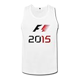AOPO Funny O-Neck FIA Formula 1 World Championship 2015 Logo Tank Top For Men X-Large