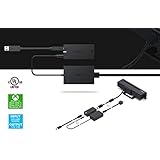 Xbox One Kinect Adapter, PerfectPromise Xbox One games Adapter, Kinect 2.0 Power Supply Compatible with Xbox One S/X, Windows 10 PC