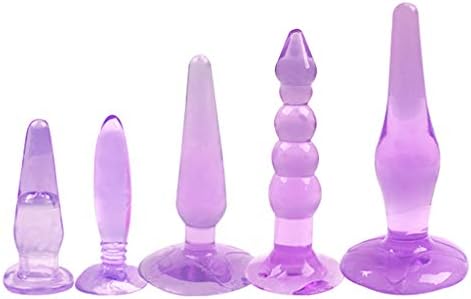 WEISHA 5Pcs/Set Plug Silicone Beads Enhancer Relax Toys for Women Men
