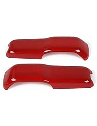 Highitem ABS Coche Engine Hood Hingle Cover Decoración Cubierta Pegatinas Exterior Accesorios para Jeep Wrangler JL 2018 Up