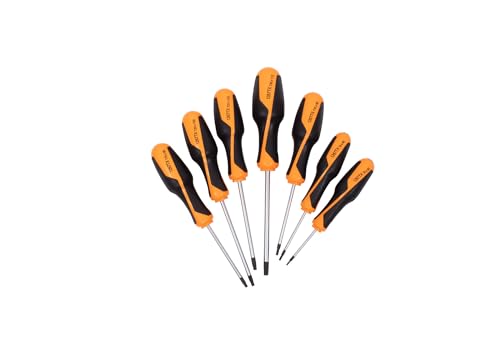 Beta 12670307 Model 1267 TX/D7 Drivers for Torx Head Screws with Handles, 7 Pieces