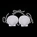 LADY GAGA SEA SHELL BRA Costume Clam Luau Mermaid Bikini Top Plastic Adult MTV