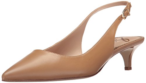 Sam Edelman Women's Ludlow Pump, Golden Caramel Leather, 10.5 Medium US