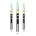 Dinsom 3 Pack Charging Green Light Flashlight Torch, Led Waterproof Handheld Flashlight for Camping Biking Hiking Outdoor