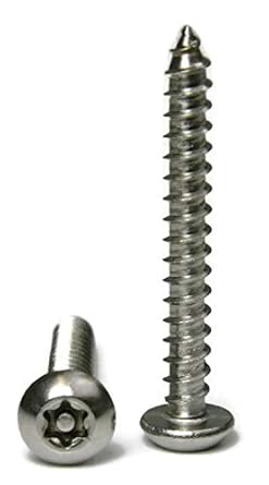 Torx W Pin Tamper Proof Security Button Head Sheet Metal Screws 18 8 Stainless Steel T 25 10 X 1 1 2 25 Pieces Amazon Com Industrial Scientific