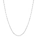 925 Sterling Silver 1.3 mm Singapore Chain Pendant Necklace for Women (14, 16, 18, 20, 22, 24, 30 or 36 inch)
