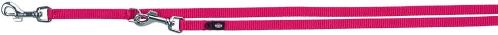 Premium adjustable leash, fuchsia, xs