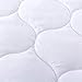 Decroom 3 Inch Memory Foam Mattress Topper California King Size for Back Pain Relief, Thicked Down Alternative-Lined Mattress Pad，Filled with Breathable & Soft Memory Foam Pillow Top