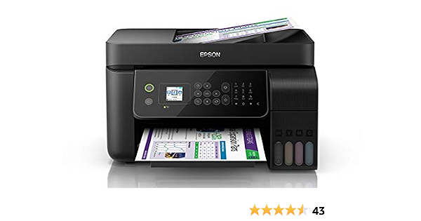 Epson_ Impresora L5190 con Tanque de All in One con conectividad Wi-Fi y  ADF : Amazon.com.mx: Electrónicos