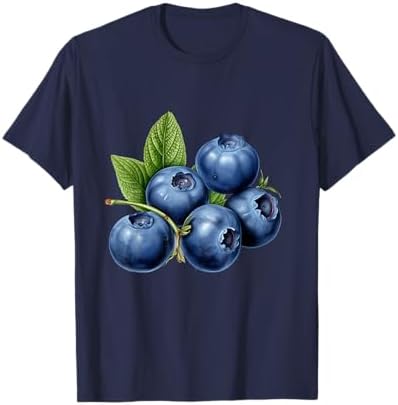 Amazon.com: Blueberry Design for Blueberry Lovers - v4 T-Shirt