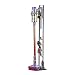 BRIGHTSHOW Stable Metal Storage Bracket Stand Holder for Dyson Handheld V6 V7 V8 V10 V11 DC30 DC31 DC34 DC35 DC58 DC59 DC62 DC74 Cordless Vacuum Cleaners (Grey)