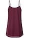 Laksmi Women's Pleated Chiffon Layered Cami Front Pleat Cool Short Tank Tunic Dress