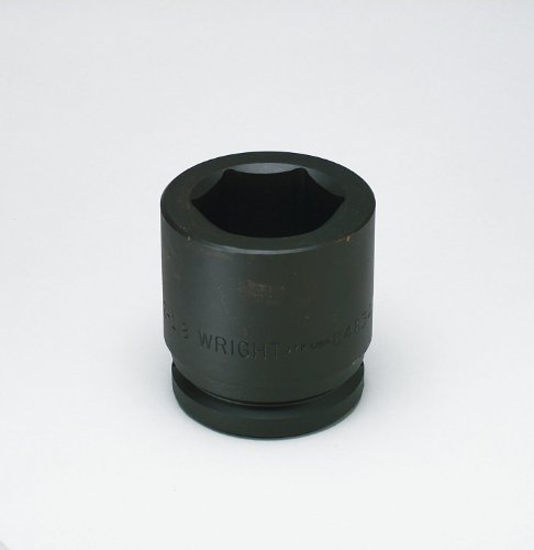 Wright Tool 84878 1-1/2" Drive 6 Point Standard Impaact Socket, 4-7/8"