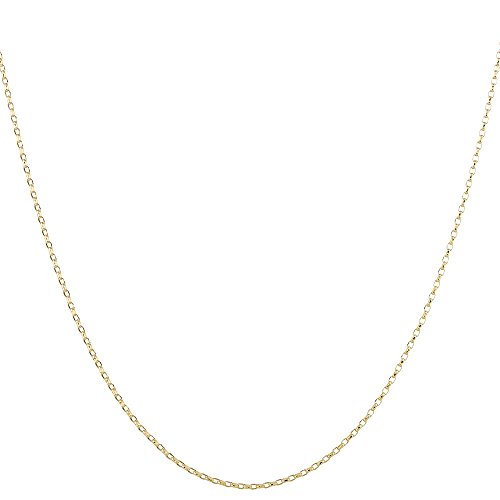 SA Chains2mm 14k gold plated on solid sterling silver 925 Italian BELCHER rolo cable round link marine chain necklace bracelet anklet spring clasp