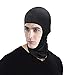 Cycling Sports Face Mask Cool Fashionable Ultra Thin Balaclava (Black)