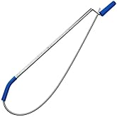 Drain Auger, Captain Clog Drain Snake for Toilets, 3/8" x 64.75" - Durable, Rust-Resistant & Multi-Size for Household Clogs (